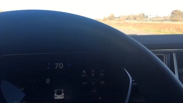 Tesla 7.0 Auto Pilot #2 Test смотреть онлайн