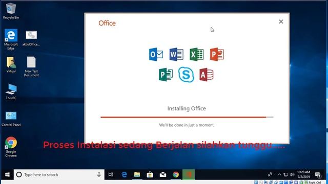Tutorial Instalasi Office 2019 dan Aktivasi Office 2019 Free No Software смотреть онлайн