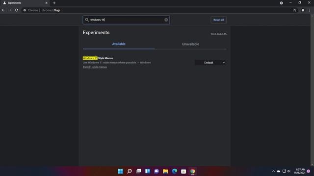 How to Enable Windows 11 Style Menus in Google Chrome смотреть онлайн