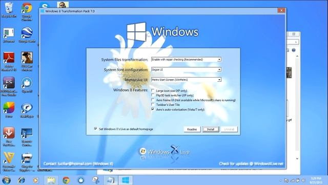 How To Make Windows 7 Look Like Windows 8 2013 смотреть онлайн