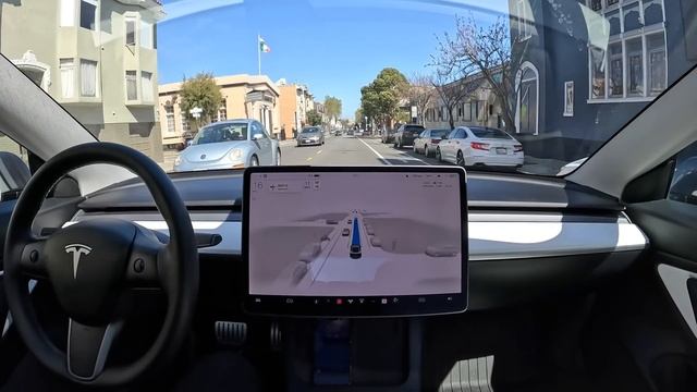 45 Minutes of Ride Sharing on Tesla Full Self-Driving Beta 11.3.6 смотреть онлайн