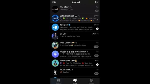 Telegram group and channel can't be displayed error fix. смотреть онлайн