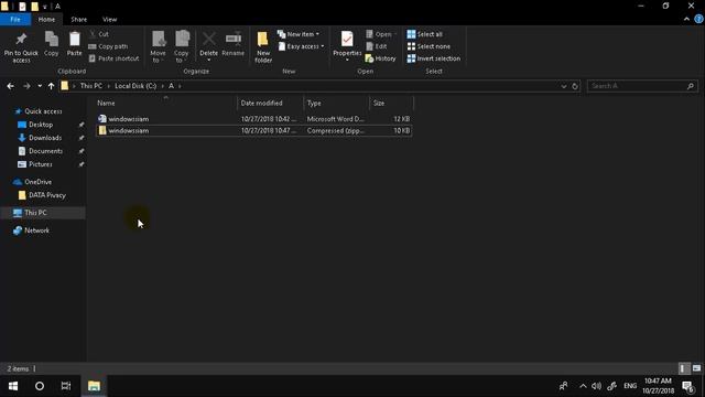 ปัญหาบัค Windows 10 1809 !! เรื่อง Zip Files смотреть онлайн