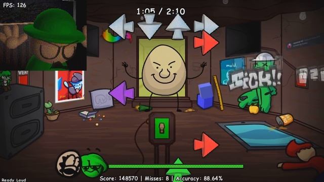 FNF Ready Loud Golden Apple 1.5 Leaked Build смотреть онлайн
