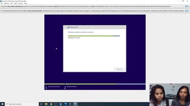 Installing Windows 10 in Virtual Box смотреть онлайн