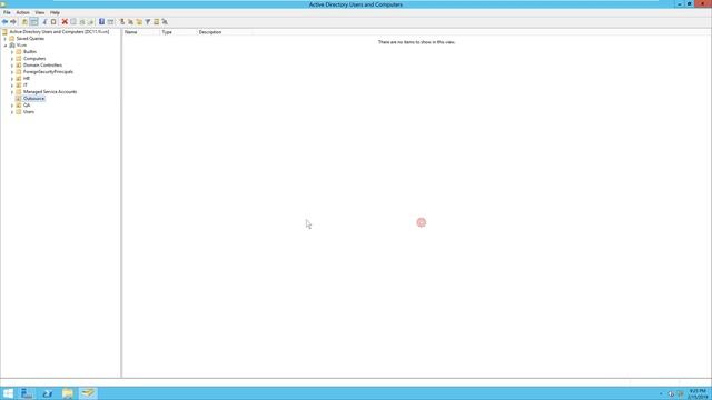 Delete an Organizational Unit in Windows Server 2012 R2 смотреть онлайн