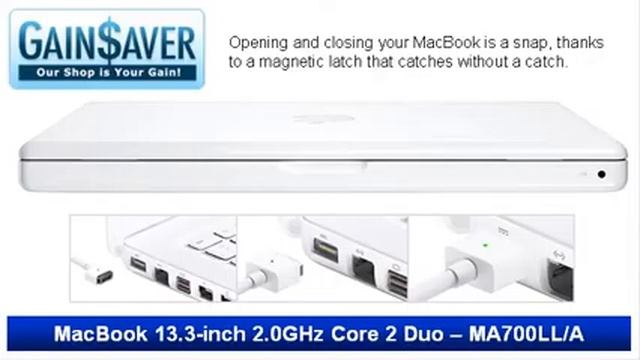 GainSaver Reviews & Deals: Used Cheap Refurbished 2.0GHz 13.3" Macbook now $209.95! смотреть онлайн