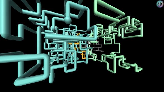 SCREENSAVER 4K| 3D Pipes - (Multiple-Cycle) | Windows NT / 95 / 98 / ME / 2000 / XP Screensaver смотреть онлайн
