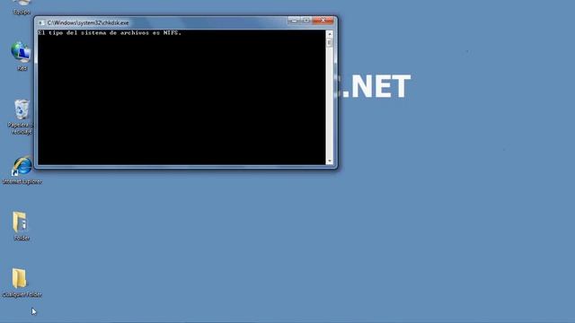 CHKDSK en Windows 7 смотреть онлайн