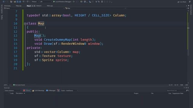 C++ SFML Mario Game # 7 | Drawing a Tile-based MAP смотреть онлайн