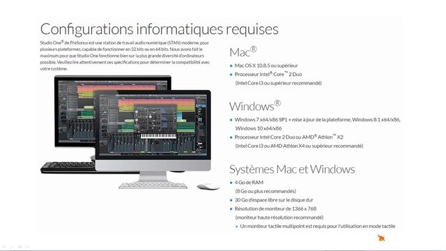 Pré-requis pour installer le logiciel | Tuto Studio One 3 de Presonus смотреть онлайн