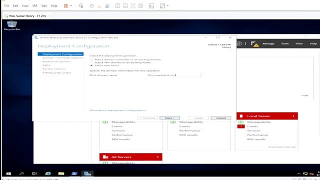 How to Promote Windows Server 2019 to a Domain Controller by Pius Samie Henry смотреть онлайн