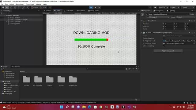 Baldi's Basics Mod Archive Project (Mod Launcher Development Look) смотреть онлайн