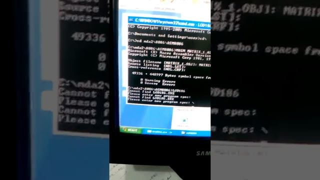 Serial Monitor Program with Matrix Display смотреть онлайн
