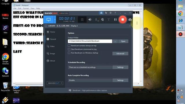 Tutorial How To Install Eff Cursor in PC смотреть онлайн