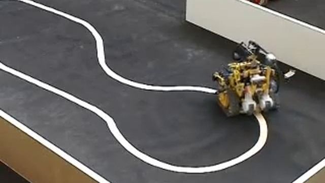 Lego WALL-E NXT Linefollower смотреть онлайн