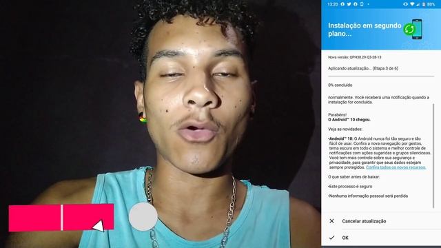 CHEGOU 😱! ANDROID 10 PARA O MOTOROLA ONE ZOOM - Droid Allen смотреть онлайн