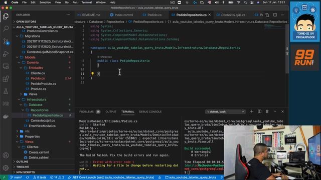 Entity Framework - SQL força bruta - TORNE-SE UM PROGRAMADOR смотреть онлайн