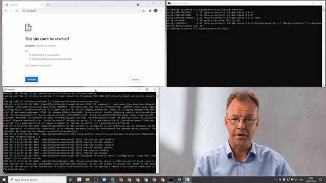 How to Start Liferay Portal on Windows 10 смотреть онлайн