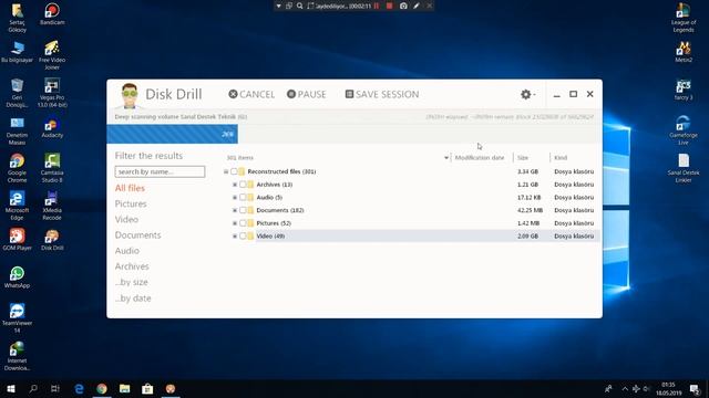 Disk Drill Veri Kurtarımı ve Veri Kurtarım Örneği смотреть онлайн