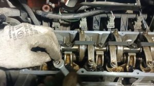 Регулировка клапанов на Рено Меган 1. к7м