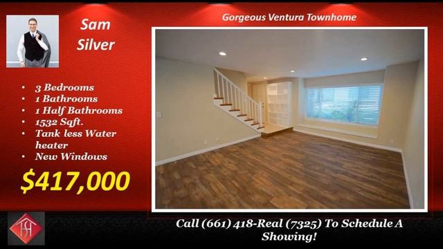 3 Bed 1.5 bath Todd Ranch Condos with New Windows- Call Sam Silver 8883Heroes смотреть онлайн