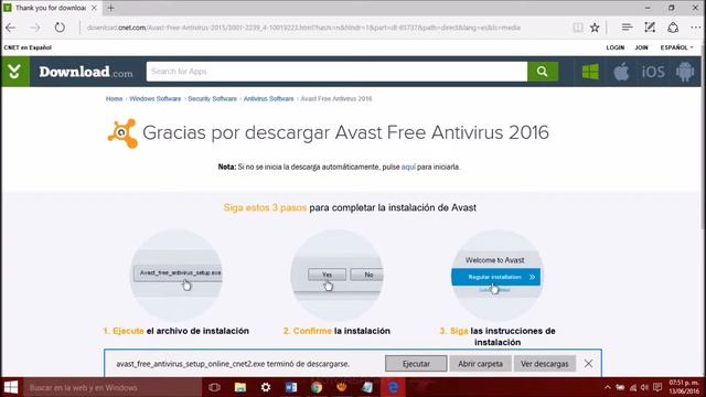 COMO DESCARGAR AVAST ANTIVIRUS PARA WINDOWS 8, 8.1, 10 смотреть онлайн