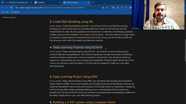 FREE DATA SCIENCE COURSES 2024 | PROJECT BASED COURSES | GEN AI | DEEP LEARNING | MACHINE LEARNING смотреть онлайн