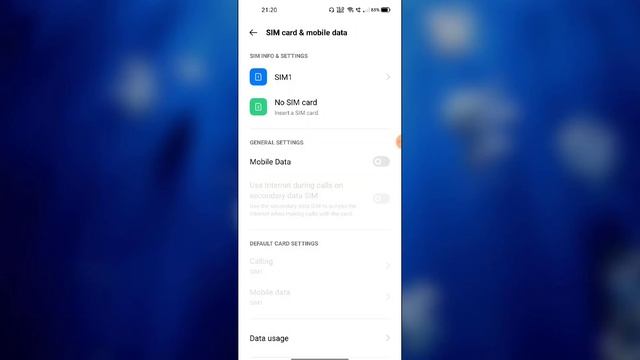 Realme 6, 6 Pro, Data Roaming setting How to on/off смотреть онлайн