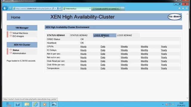 XEN High Availability-Cluster V3 Windows Server 2012 live migration смотреть онлайн