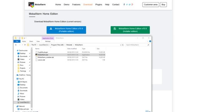 MobaXterm Installer смотреть онлайн