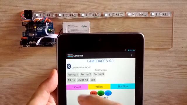 Android control RGB LEDs смотреть онлайн