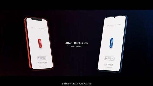 Mobile App Mockup | Phone 12 & S21 Ultra | Element 3D Template By MotionFox смотреть онлайн