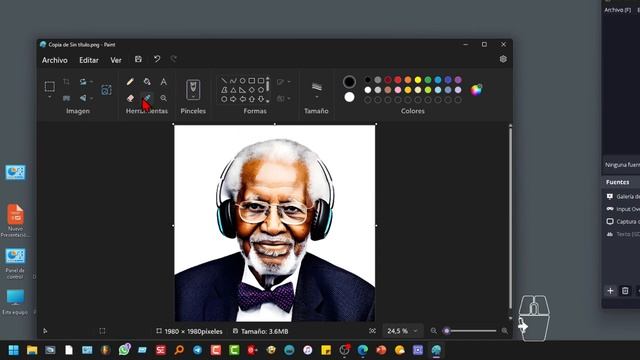 Quitar fondo a imagen con Paint de Windows 11 y un click. смотреть онлайн