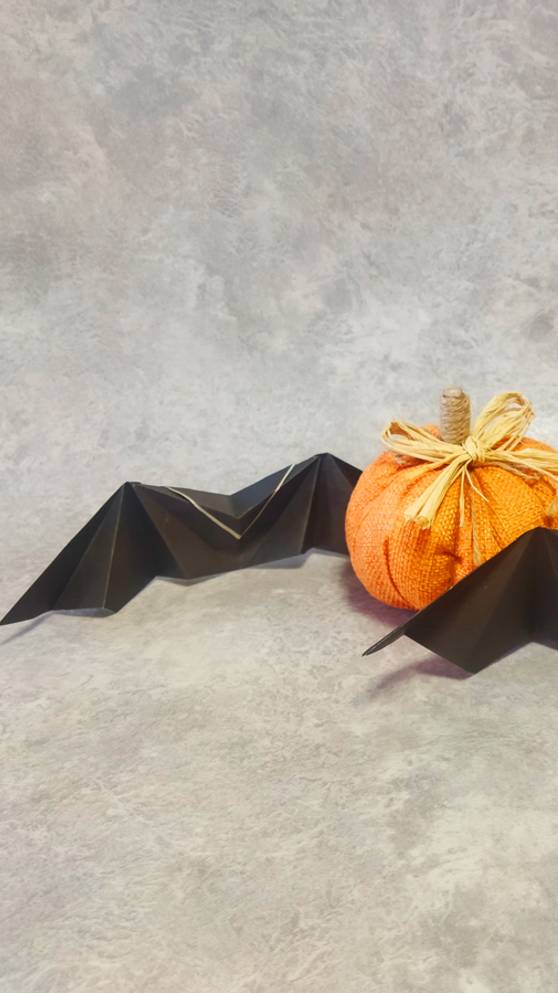 Как сделать летучую мышь из бумаги смотреть онлайн