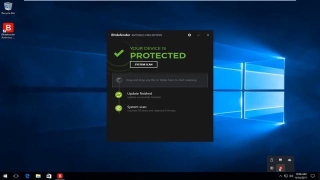 BitDefender Free Antivirus - How To Disable Real Time Protection смотреть онлайн