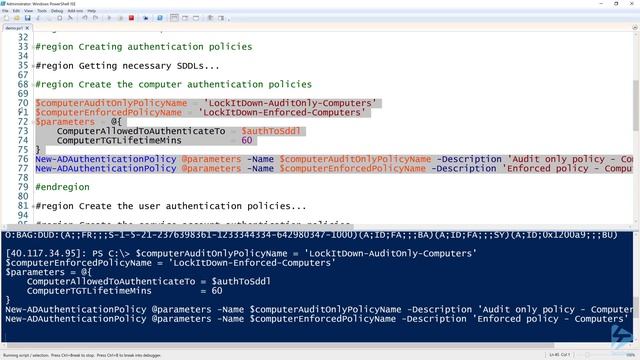 How To Manage Active Directory Authentication Policies And Silos Using PowerShell смотреть онлайн