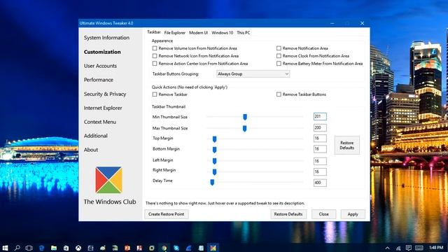 Customize Windows 10 with Ultimate Windows 10 Tweaker 4 Tool смотреть онлайн
