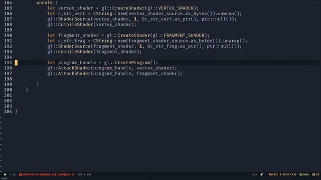 Make a Game Engine in Rust | Shader Program | #06 смотреть онлайн