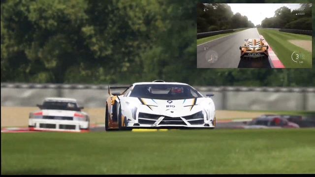 Forza Motorsport 6 - Lamborghini Veneno 2013 - Circuito de Grande Prêmio смотреть онлайн