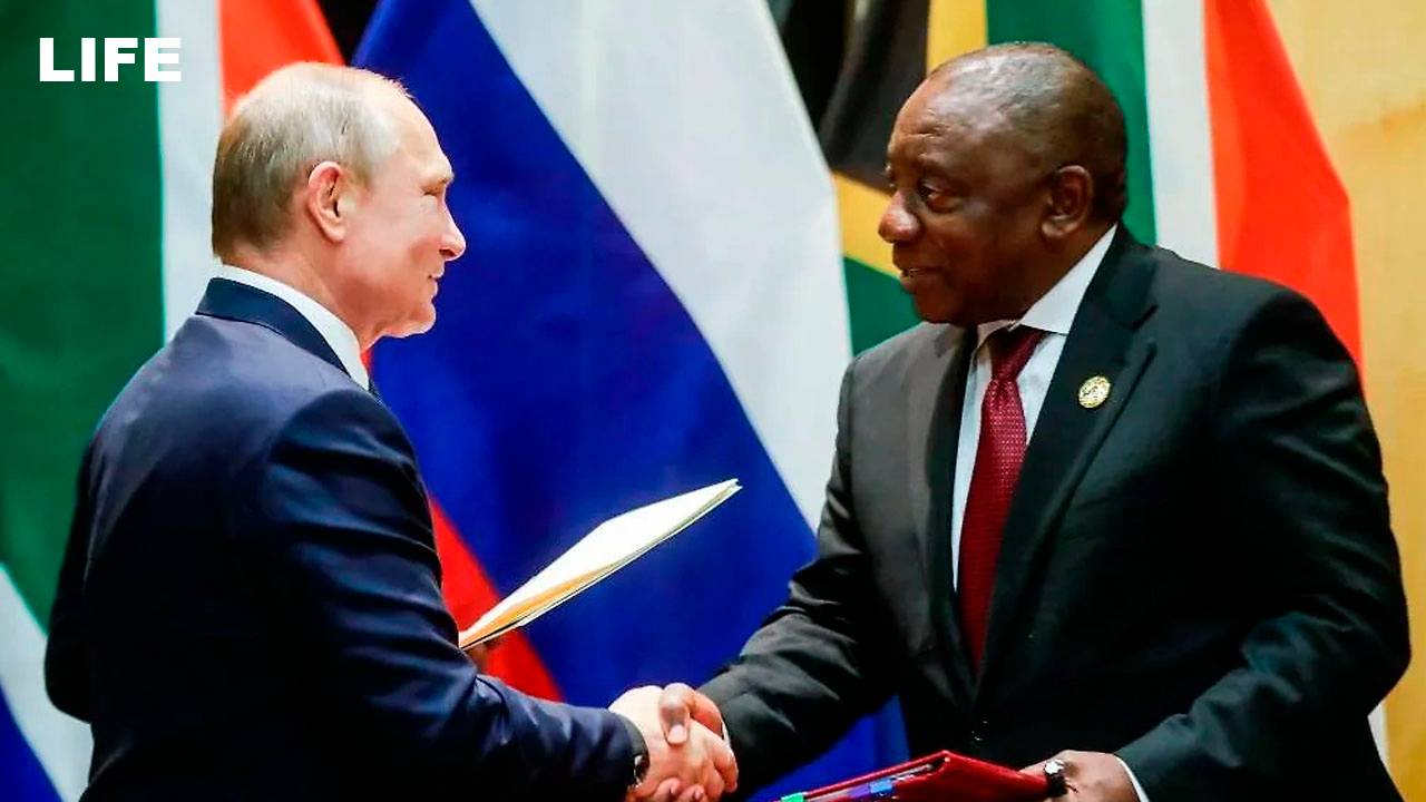 Путин проводит в Казани переговоры с Рамафосой смотреть онлайн