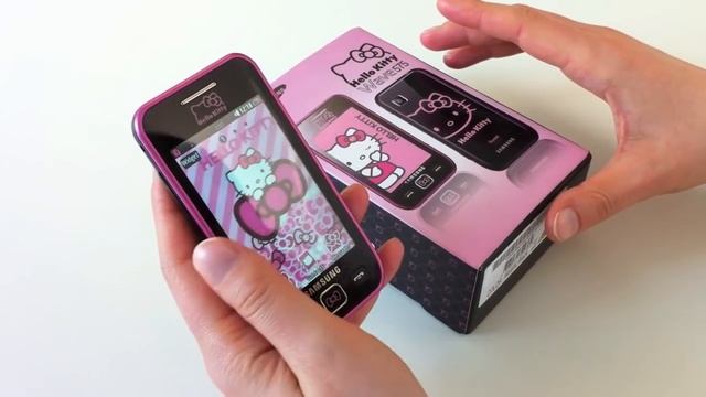 Samsung Wave 575 Hello Kitty: Unboxing смотреть онлайн