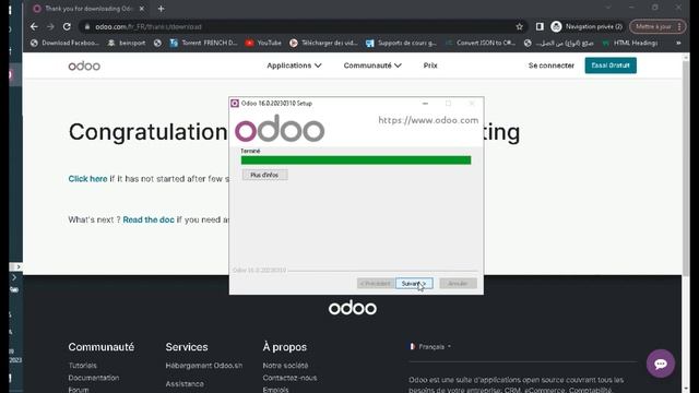 la meilleure méthode simple et rapide pour télécharger et installer Odoo 16 dans moins de 10 min смотреть онлайн