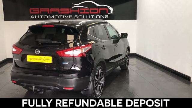 Nissan Qashqai | 19" Alloys, Heated Leather Seats & Glass Pan Roof! смотреть онлайн
