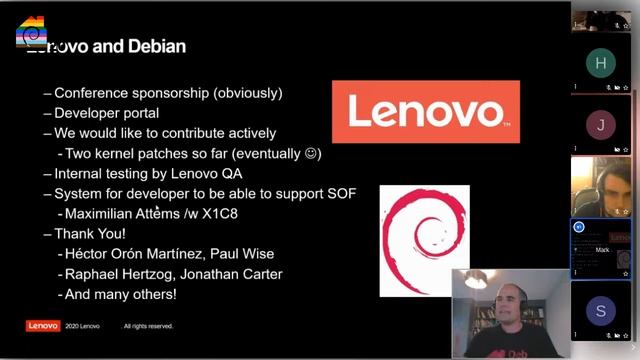 Lenovo + Debian смотреть онлайн