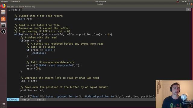 Systems Programming: File I/O Reading смотреть онлайн