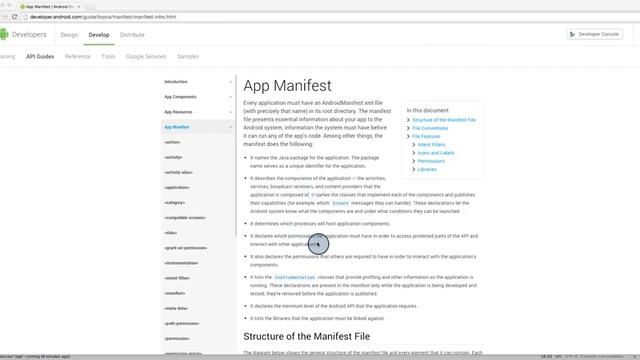 11 The AndroidManifest xml File смотреть онлайн