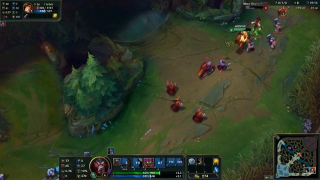 League of Legends : Варвик Огненный Клык . Firefang Warwick смотреть онлайн