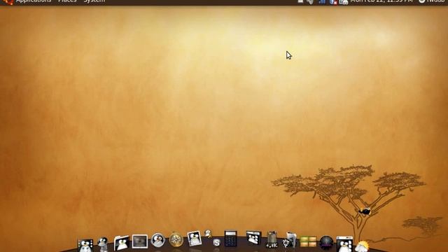 Ubuntu 9.10 Karmic Koala on an Eee PC 1000 смотреть онлайн