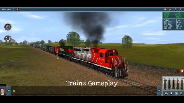 Addons Ferromex New Scheme SD45 - Trainz Simulator Android смотреть онлайн